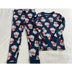 Old Navy Christmas Santa PJS size 6 Small unisex